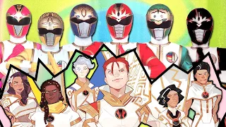the origin of the Squadron Rangers - the first Power Rangers team!