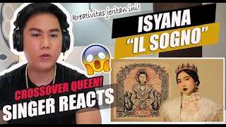 Isyana Sarasvati - IL SOGNO (Official Music Video) | REACTION