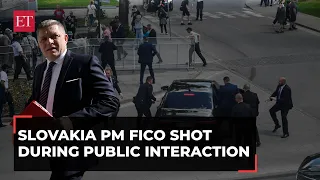 Slovakia PM Robert Fico shot during public interaction; suspect detained