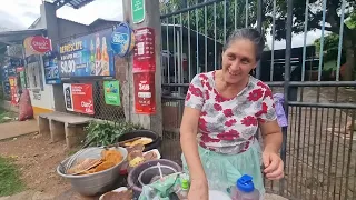 Enchiladas Salvadoreñas Comida Callejera Tipica de El Salvador