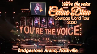 Celine Dion- You’re the voice- Courage World Tour Concert in Nashville, Tennessee (January 13, 2020)
