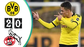 Borussia Dortmund vs FC Cologne 2-0|Thorgan Hazard Goal Germany BundesLiga Highlights Match 21/22