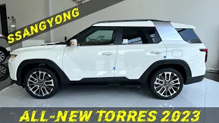 All-New SsanYong Torres White Color 2023 - Amazing First Look!