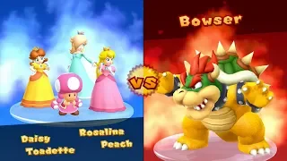 Mario Party 10 Party Mode - Chaos Castle - Peach vs Daisy vs Rosalina vs Toadette