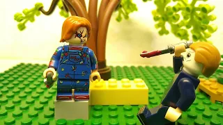 Chucky vs Michael Lego stop motion