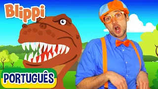 Aprenda os Nomes dos Dinossauros | Vídeos Educativos para Crianças | As Aventuras de Blippi