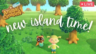 Starting a NEW ISLAND | Live Stream | Animal Crossing New Horizons