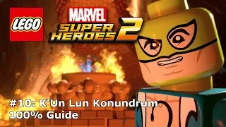 #10 K’Un Lun Konundrum 100% Guide (Minikits & Stan Lee) - LEGO Marvel Super Heroes 2