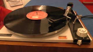 Vinyl HQ, Simply Red "holding back the years" 1964 PE33 Studio broadcast table 1963 Shure M33/7 cart