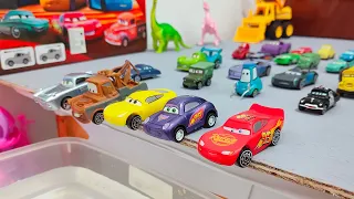 Looking for Lightning McQueen Cars: Lightning McQueen, Jackson Storm, Chick Hicks, Tow Mater, Sally