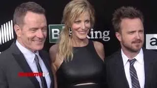 Bryan Cranston, Anna Gunn, Aaron Paul "Breaking Bad" Season Finale Premiere Screening Arrivals