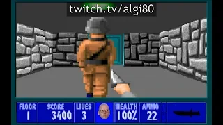 Did you know there's STEALTH in Wolfenstein 3D?