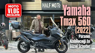 Yamaha Tmax 560 (2022) Motovlog İnceleme | Paranın Alabileceği En Güzel Scooter #halfmoto