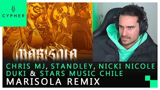 REACCIÓN a CRIS MJ x STANDLY x NICKI NICOLE x DUKI x STARS MUSIC CHILE - MARISOLA REMIX