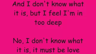 Enrique Iglesias - It Must Be Love (Lyrics)