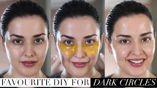 FAVOURITE DIY TO GET RID OF DARK CIRCLES  I UNDER EYE BRIGHTENING I BEYOND BEAUTY NATASHA