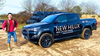 Driving The NEW 2021 Toyota Hilux Invincible X On The Farm! Is It My First Pick Up?