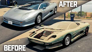 1992 Jaguar XJ220 Restoration in Car Mechanic Sim 2021!