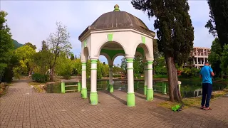 Замечательный парк с озером. Новый афон Абхазия 2021 / Жизнь в Ялте