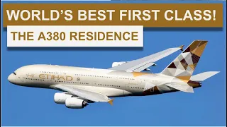 Flying in Etihad’s 3 ROOM FIRST CLASS Apartment!