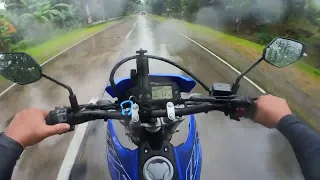 Yamaha WR155R motorcycle 2022. Long Ride Bicol to Manila. Raw footage.