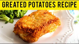 Grated potatoes! A quick recipe, perfect for your breakfast | DELICIOUS 😋😍 | Yum Makers