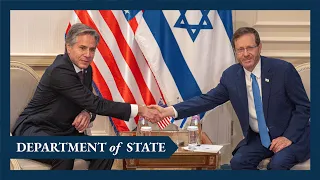 Secretary Blinken meets with Israeli President Isaac Herzog in Washington, D.C.