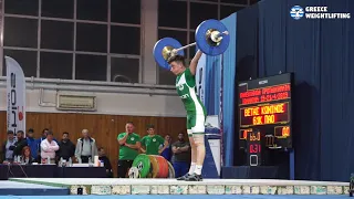 MEN 49|55|61kg Highlights - 2019 Greek Weightlifting Championship