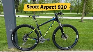 Обзор велосипеда Scott Aspect 930