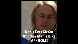 The Bold and Badass Moment: Don't Sit on Another Man's Bike