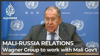 Mali approached Russian military company for help, says Lavrov