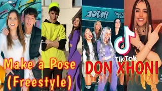 Make a Pose (Freestyle) DON XHONI tiktok compilation dance challenge || make a pose tiktok challenge