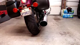 Stock-Exhaust-mod-VTX1800C-Pipes-2-into-1-Honda