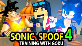 SONIC SPOOF 4 *TRAINING WITH GOKU* (official) Minecraft Animation Dragon Ball Parody Series Season 1