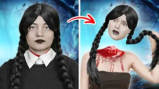 🎃HALLOWEEN MAKE UP AND COSTUME IDEAS |SFX Makeup Transformation Hacks And Pranks By 123 GO! Hacks