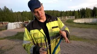 Kuinka Teroitetaan Viikate // How to Sharpening Scythe