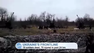 19 Ukrainian Soldiers Killed Near Debaltseve: Russian-backed militants fighting for strategic town