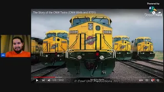The Story of the CNW Twins (CNW 8646 and 8701) (CUP) (Reaction)