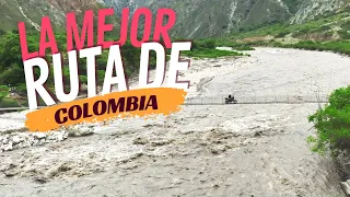 MOTOS que casi CAEN al ABISMO, PASOS de RIOS Y OFF ROAD ATRAVESANDO el CAÑON del CHICAMOCHA COLOMBIA