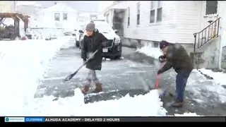 Worcester digs out from heavy, wet snow