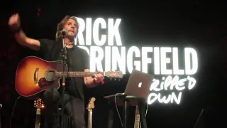 Rick Springfield "I've Done Everything For You" Chevalier Theatre 20th Oct 2019