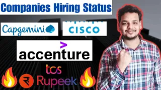 Accenture , Cisco , Rupeek , Capgemini , TCS NQT Hiring Updates | Latest Fresher OFF Campus 2024