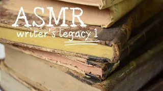 ASMR Library | Writer's Personal Legacy. Part 1, Paper Sounds @ASMR.NiceSounds