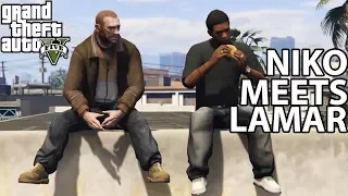 GTA V - Niko Meets Lamar