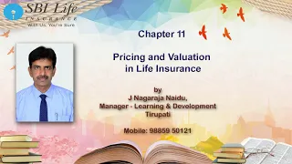 chapter 11 : Pricing and Valuation in Life Insurance