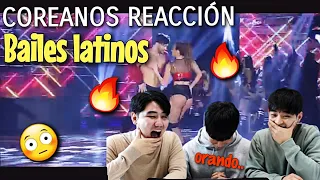 COREANOS REACCIONAN A BAILES LATINOS [Pandita Chan]