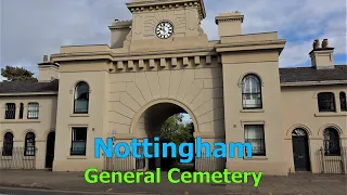 Nottingham General Cemetery, UK: A walk exploring some of the memorials.