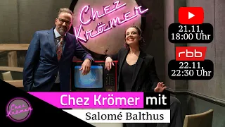 Salomé Balthus bei #ChezKrömer