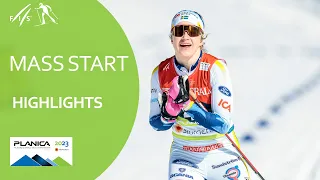 Ebba Andersson claims 30km Mass Start gold medal in dominant fashion | Planica 2023