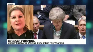 MPs win powers to block no-deal Brexit in fresh defeat for May